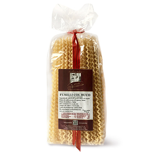 Fusilli Col Buco HORECA 1000 g Giuseppe Verdi GVERDI Pasta Italiana de Sémola de Trigo Duro - Product Image 1