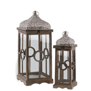 Lanterne décorative d'extérieur pour décoration de mariage lanterne de bougie VINTAGE décoration de maison de luxe - Product Image 3