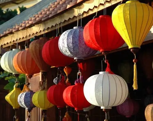 Actory-linterna de seda de bambú para eventos y fiestas decorativas, (Andy 0084587176063 W)