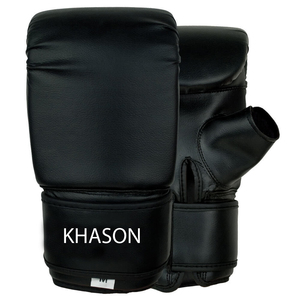 KHASON <b>TOP</b> QUALITY 16 oz CUSTOM LOGO FABRIC BOXING GLOVES <b>Thermal</b>/Insulated for Closure for Children Ages 5+-CUSTOMIZABLE - Product Image 3