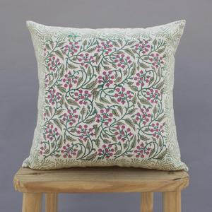 Housse de coussin 16X16 à imprimé fleuri - Product Image 2