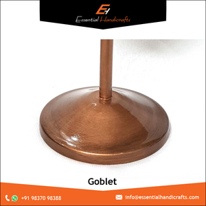 Copas de vino de acero inoxidable chapadas en antigüedades, vasos de cóctel magníficamente diseñados para bares de bodas con soda-Lima - Product Image 2