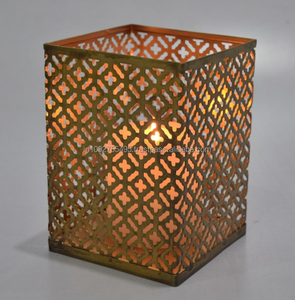 Lanternes et pots en fil métallique au design élégant pour la décoration de la maison, Noël, faits à la main - Product Image 4