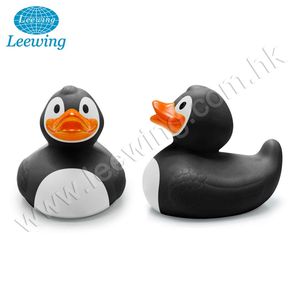 Jouet éducatif en plastique PVC sans phtalates, jouet de bain pour bébé qui couine, pour enfants, oiseau, pigeon, logo personnalisé imprimé, canard en caoutchouc - Product Image 4