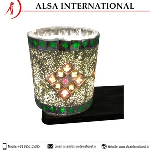 Antique Design Decorative <b>Candle</b> Glass Votive <b>Stick</b> <b>Holders</b> Luxury Iron Christmas Decorative Sale Perfect Gift Idea - Product Image 5