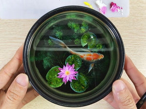 EXPORT VIET NAM 3D dipinti di <span class=keywords><strong>pesce</strong></span> di alta qualità - Product Image 5