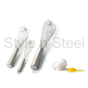 เครื่องตีไข่เครื่องตีไข่ทำจากสเตนเลสสตีลอุปกรณ์ในครัวทำจากซิลิโคนแบบแมนนวล - Product Image 1