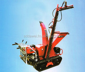 Cortador de ramas de orugas autopropulsado, cortador de huerto, cortador de troncos, trituradora de ramas - Product Image 3