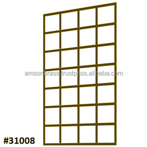 Support mural pour plantes en fer, 5 pièces, décoration de jardin et murs, treillis métallique, soutien pour plantes grimpantes, clôture - Product Image 4