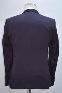 ชุดสูทแฟชั่นสำหรับคุณผู้ชาย,เสื้อเบลเซอร์สำหรับออกแบบเครื่องแบบออฟฟิศชุดทักซิโด้สไตล์อิตาเลียนสีแดงแฟนซี - Product Image 3