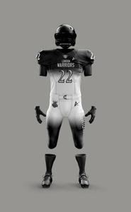 Uniforme de Fútbol Americano Personalizado Sublimado, Tallas Grandes, Transpirable, Antibacterial, de Secado Rápido - Product Image 4