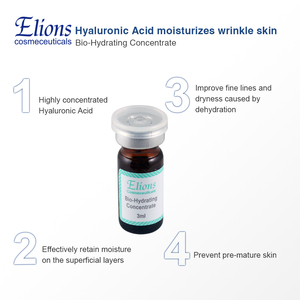 Ampoule sérum hydratante pour le visage à l'acide hyaluronique anti-âge et anti-rides, marque privée, 3 ml - Product Image 3