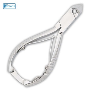 Wholesale Professional Stainless Steel Nail Cutter Moon Shape Manicure <b>Pedicure</b> <b>Tool</b> Double Spring Heavy Duty Ingrown Toe Nail - Product Image 1