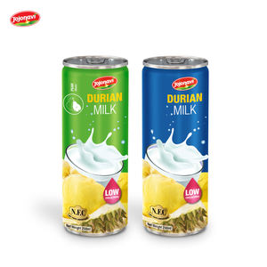 JOJONAVI Jus Durian de 330ml, jus de fruits et légumes concentré OEM ODM, fabricant de boissons sans sucre ajouté - Product Image 1