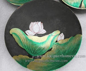 Nuevo diseño de tazón de concha de coco con incrustaciones de nácar - Product Image 3
