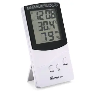 Termometer Digital Hygrometer Rumah Tangga Kamar Meter Elektronik Suhu Industri Monitor