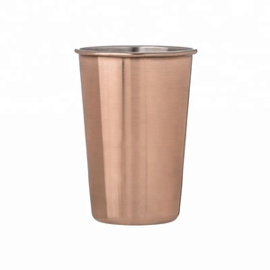 Cilindro de cobre vaso de agua con diseño único - Product Image 2