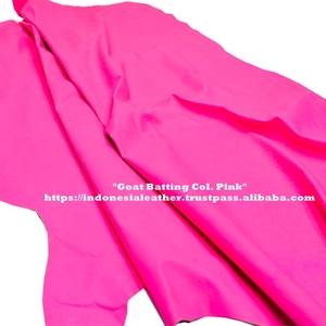 ถุงมือหนังแพะแท้สีชมพูลายเสร็จแล้วมีสีตีที่สง่างาม - Product Image 1