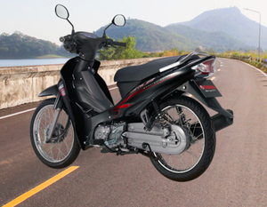 Mejor Venta Motor 110cc Fabricado en Vietnam (Yamahav Su-ri-us) Negro/Rojo/Blanco - Product Image 2