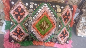 Mujeres indias diseñador estilo bohemio con cuentas embrague bolsos de mensajero bolsos hechos a mano compras de noche bolsos de fiesta con cuentas al por mayor - Product Image 6