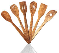 Hot Selling Vietnam Kokosnoot Houten Lepel Keukengerei Set Keuken Accessoires Goed Voor Gezondheid Groothandel
