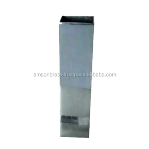 <b>Square</b> Shape Decorative Printed Flower <b>Vase</b> for Home Decoration Classic Design Metal <b>Vases</b> Handmade Decorative - Product Image 3