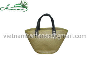 Hamanex กระเป๋าถือใบปาล์มธรรมชาติ VH-B002ถุงช้อปปิ้งพรีเมี่ยมขายส่ง - Product Image 5