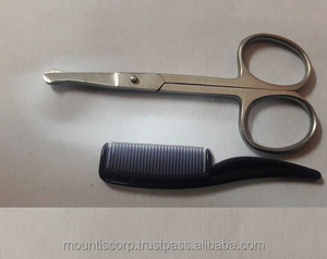 กรรไกรสเตนเลสเกรดทางการแพทย์ใช้กำจัดขนจมูก - Product Image 4