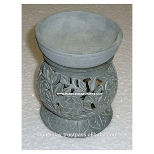 Natural Stone Made Indian Aroma <b>Oil</b> <b>Burner</b> - Product Image 1