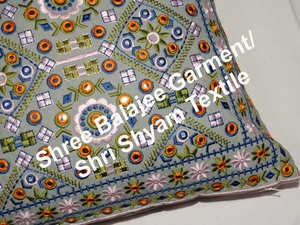 Indian Embroidered Suzani <b>Sofa</b> Throw Pillows Suzani <b>Cushion</b> <b>Cover</b> Decorative Embroidered Decorative Pillow Handmade - Product Image 4