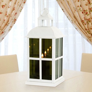 Classic Iron Handmade Customizable Design <b>Lantern</b> with Glass Home & Garden Hanging for Valentine's Day Decoration - Product Image 3