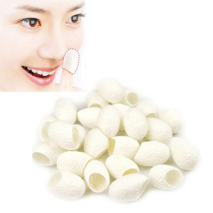 Coquilles de cocon de ver à soie blanches / Coquilles de cocon de ver à soie jaunes - Product Image 5