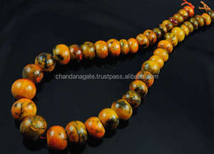 Cuentas de piedra de abejorro, collar de cuentas de jaspe, hebras de joyería, piedras preciosas lisas sueltas, cuentas redondas, cristal, piedra natural, mayorista - Product Image 4