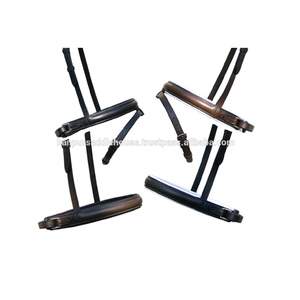 Bride de muserolle Cavesson fabriquée à la main à partir de cuir durable pour les propriétaires de chevaux - Product Image 4