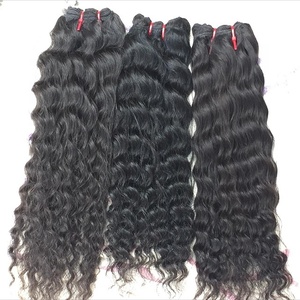 Nouveau-nés house — lot de cheveux indiens bouclés, cheveux naturels vierges et bouclés, cheveux bruts non traités - Product Image 1