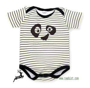 Combinaison pour bébé unisexe en jersey de coton de bambou, vente en gros, OEM, nouveau, blanc, rose, coton biologique, mignon, fantaisie, bouton pression, écologique - Product Image 2
