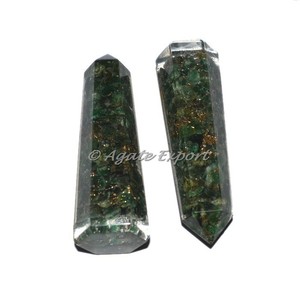 Pierre semi-précieuse artisanat fait à la main Chakra Orgone Stone Tower point pour la guérison - Product Image 6