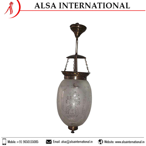 Compra al por Mayor la Mejor Lámpara Colgante de Campana de Cristal, Mini Lámpara Colgante de Campana de Cristal Personalizada de la India - Product Image 5