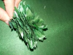 เครื่องทำฮักขนนกย้อมสีสีเขียวออกแบบได้ตามต้องการจากโรงงานผลิตปีกไก่ - Product Image 6