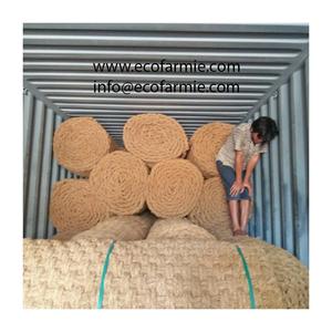 ม้วนเสื่อใยมะพร้าว/ ผ้าใยมะพร้าว/ พรมใยมะพร้าวคุณภาพสูงสำหรับงานก่อสร้างถนน - Product Image 1