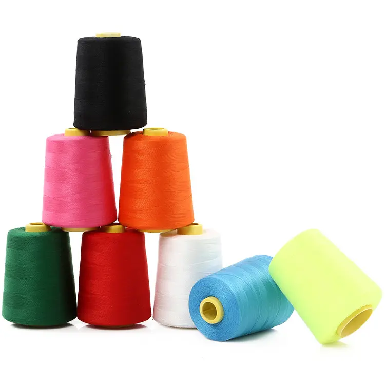 20S/2 core spun yarn 3000yds polyester china sewing thread for leather