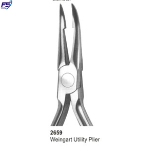 Weingart-Alicates de ortodoncia, Micro utilidad, Punta TC, Fs:2658 - Product Image 2