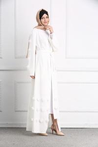 Qualité impressionnante femmes tenue décontractée caftan Dubaï musulman islamique Abaya - Product Image 3