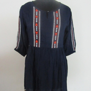 Blusa de nailon con estampado informal para mujer, vestido, falda, pantalones cortos, para verano - Product Image 1