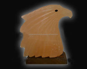 โคมไฟเกลือหิมาลายันพิมพ์โลโก้ได้ปรับแต่งได้งานฝีมือสัตว์ธรรมชาติรูปนกอินทรีโดยวิสาหกิจ - Product Image 4