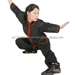 Chất Lượng Hàng Đầu Cotton Pha Trộn Kung Fu Tai Chi Kimono Đồng Phục Võ Thuật