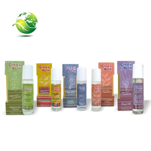 Rouleau d'huile essentielle anti-moustique, 1 pièce, carbone vert cassé, bâton anti-moustique - Product Image 2