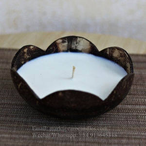 Velas Aromáticas de Cera de Abeja Hechas a Mano en Vietnam, con Forma de Flor, Multicolores, para Bodas - Product Image 1