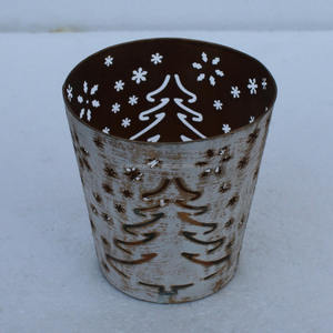 Porte-bougie décoratif pour salon et événements, élégant porte-bougie en verre pour la décoration de table intérieure - Product Image 2