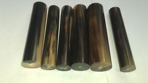 Rouleau de corne de buffle naturelle de haute qualité pour la fabrication de manches de couteau et de tampons en corne de buffle, 5 rouleaux - Product Image 5